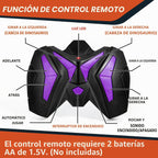 Juguetes de dinosaurio a control remoto para niños de 3-5, 5, 7, 8-12, juguete robot de dinosaurio T-Rex para caminar a control remoto con spray de niebla de agua, luces y sonidos, paquete de 2 baterías recargables, 3, 4, 5, 6, 7, 8 años, regalo de