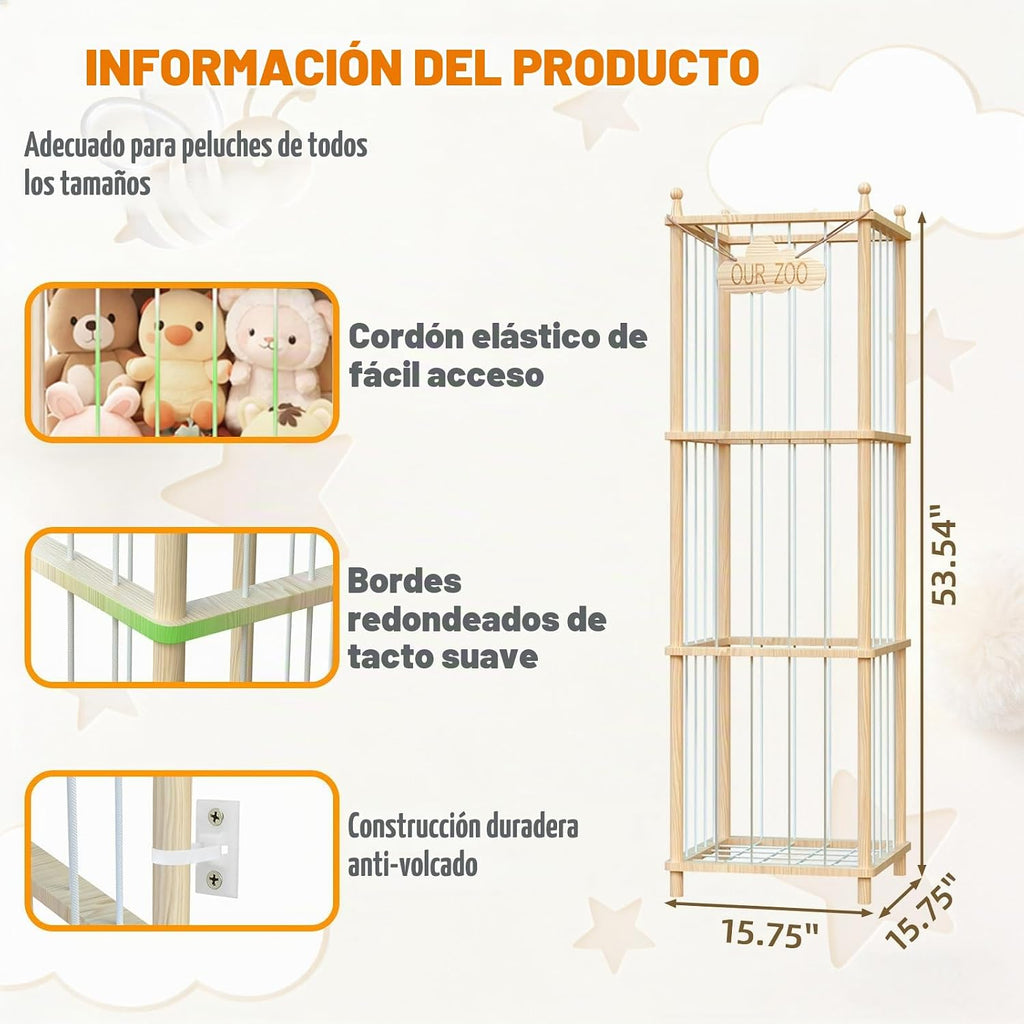 Animales de peluche Zoológico Torre