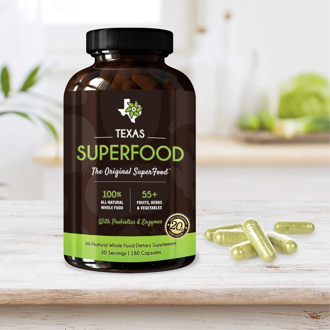 Cápsulas 180 Texas Superfood
