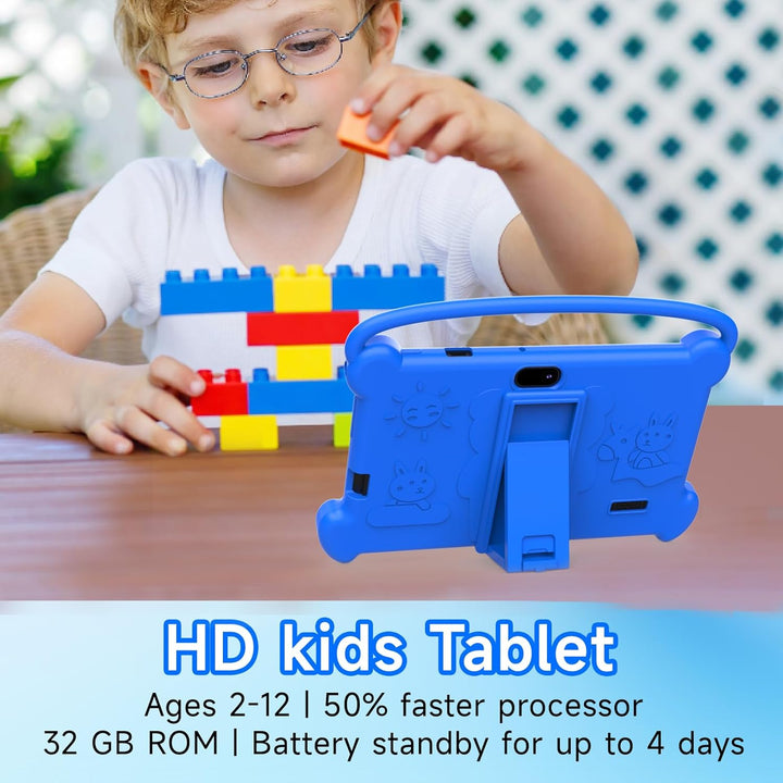 ICONLINK Tablet infantil de 7 pulgadas 3-9 para niños, 32 GB de ROM...