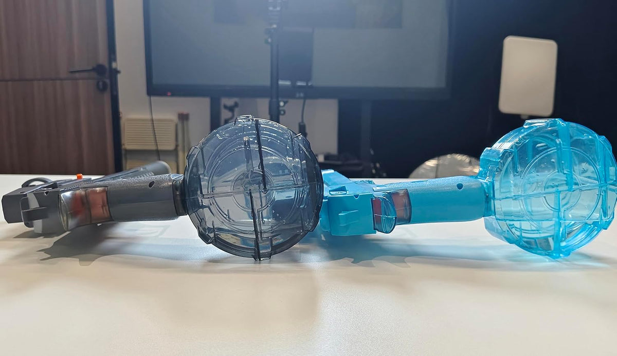 Pistola de agua eléctrica, pistola automática para niños, adultos (azul y