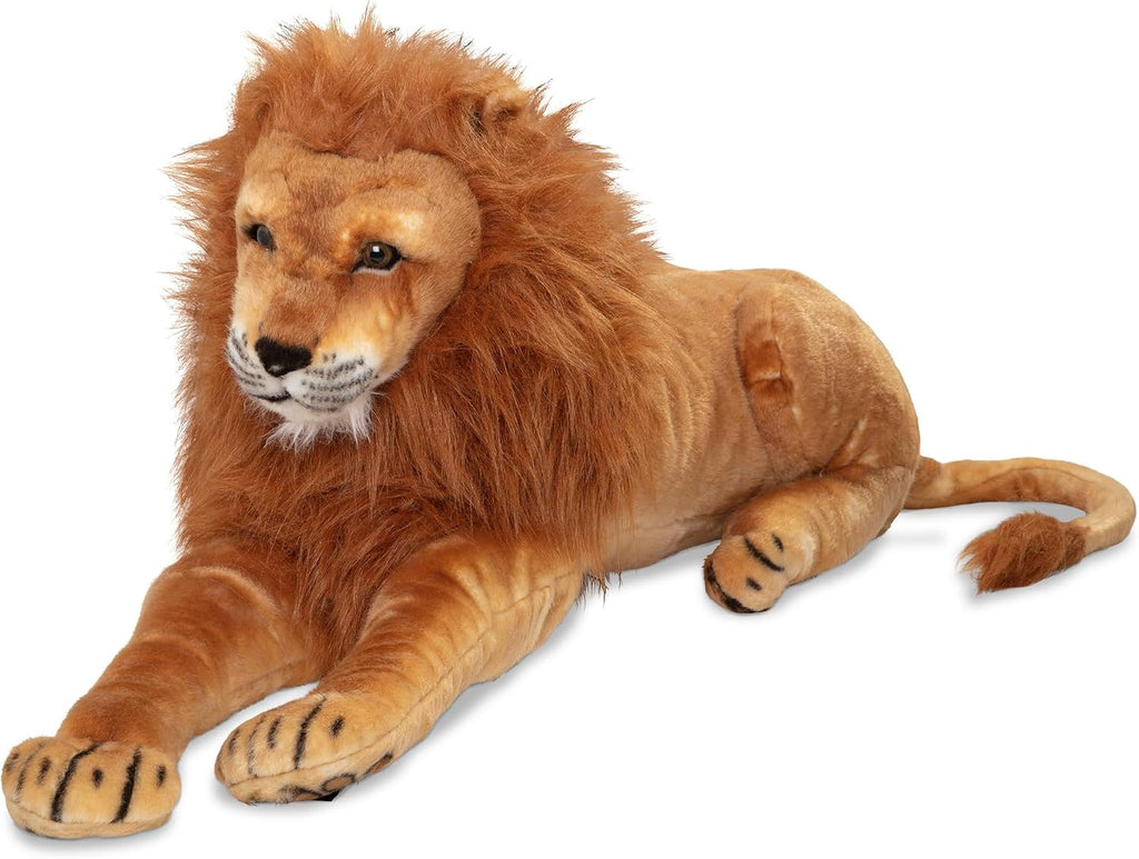 Melissa & Doug - León de peluche grande