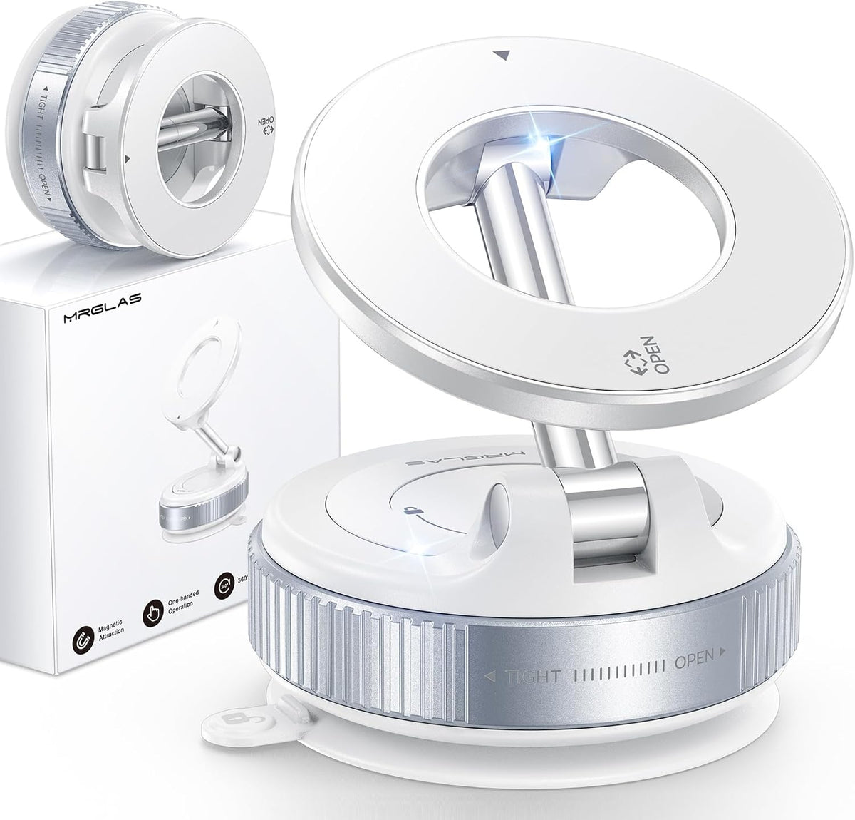 Actualizado 2026 para soporte de teléfono MagSafe Vacuum Car