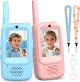 Walkie Talkies de video para niños paquete de 2 Walkies