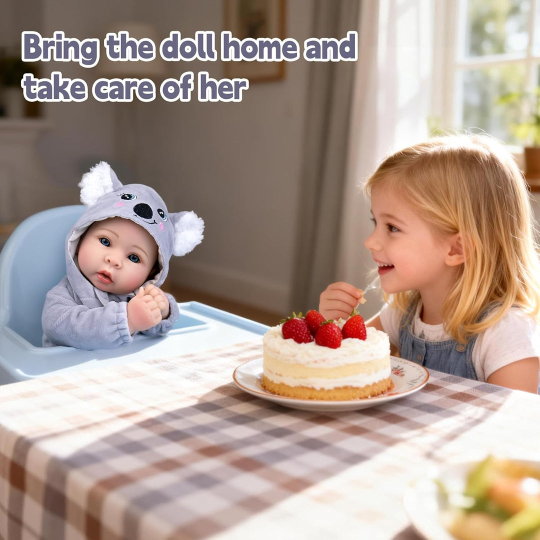 Aori Muñecas de bebé de 17 pulgadas, muñeca de bebé de la vida real...