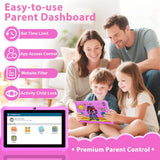 Tablet para niños de 7 pulgadas, tableta para niños pequeños para n...