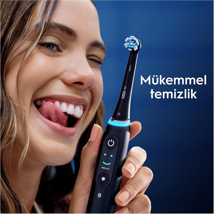 Oral-B Ultimate Clean - Juego de cepillos genuinos negros de repues...