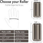 ONO Roller - Juguete antiestrés de mano para adultos | Ayuda a aliviar el estrés, la ansiedad, la tensión | Promueve la concentración, la claridad | Diseño compacto y portátil (titanio, tamaño junior