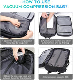 Mochila de vacío de aire BANGE, Negro