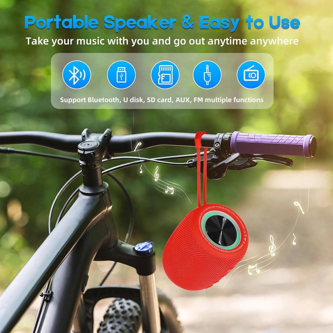 Parlante Bluetooth portátil, altavoz inalámbrico BT5.3 de 20W con d...