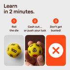 Bet., Push-tu-Luck Bank Heist Party Game | Dados y cartas, 3-20 jugadores