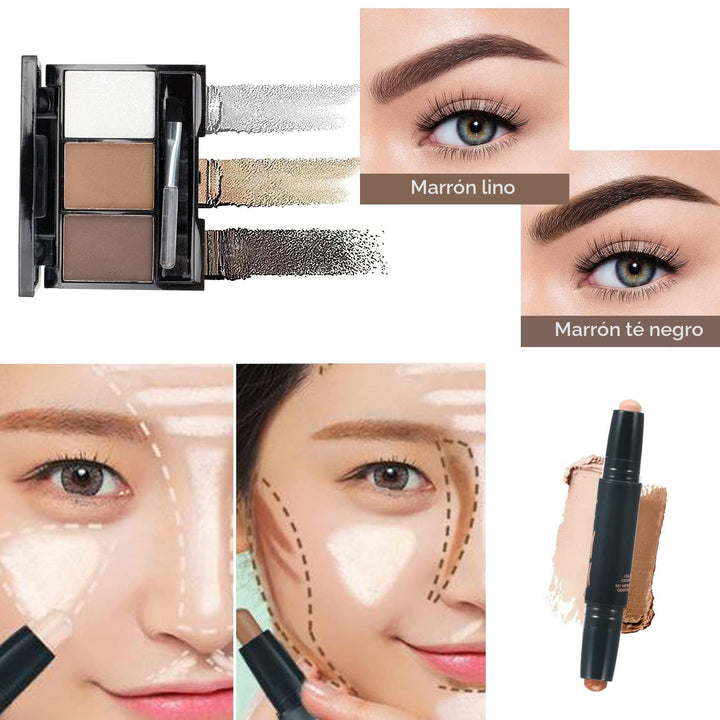 KARUIZI Juego de regalo de maquillaje todo en uno para mujer, kit c...