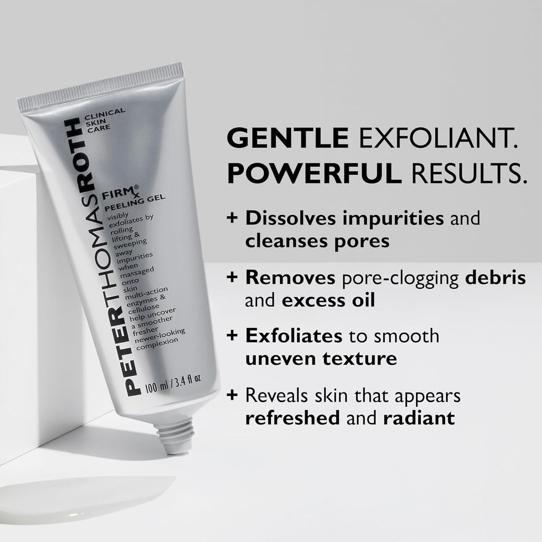 Peter Tomás Roth | Gel exfoliante FIRMx® | Exfoliante facial suave...