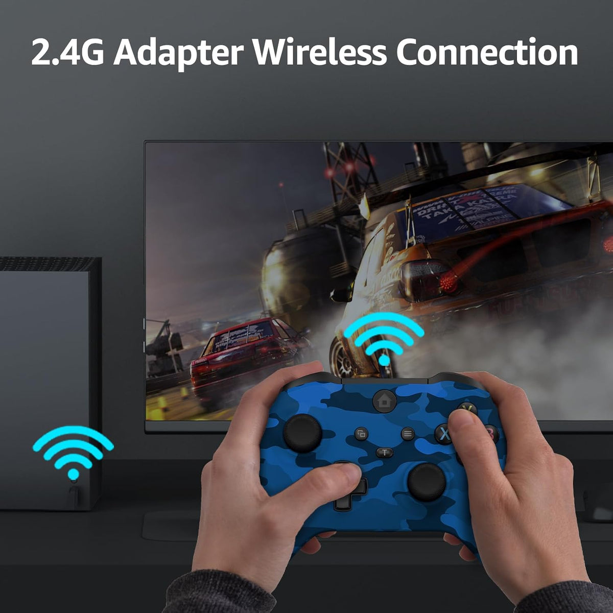 GMVOX Wireless Controller for X-BOX, Gaming Controller Support Turb...