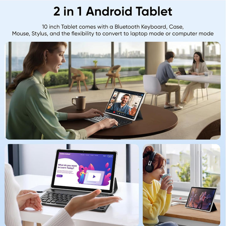 JUNINKE Tablet Android 16 de 11 pulgadas, color negro | Tablet PC c...