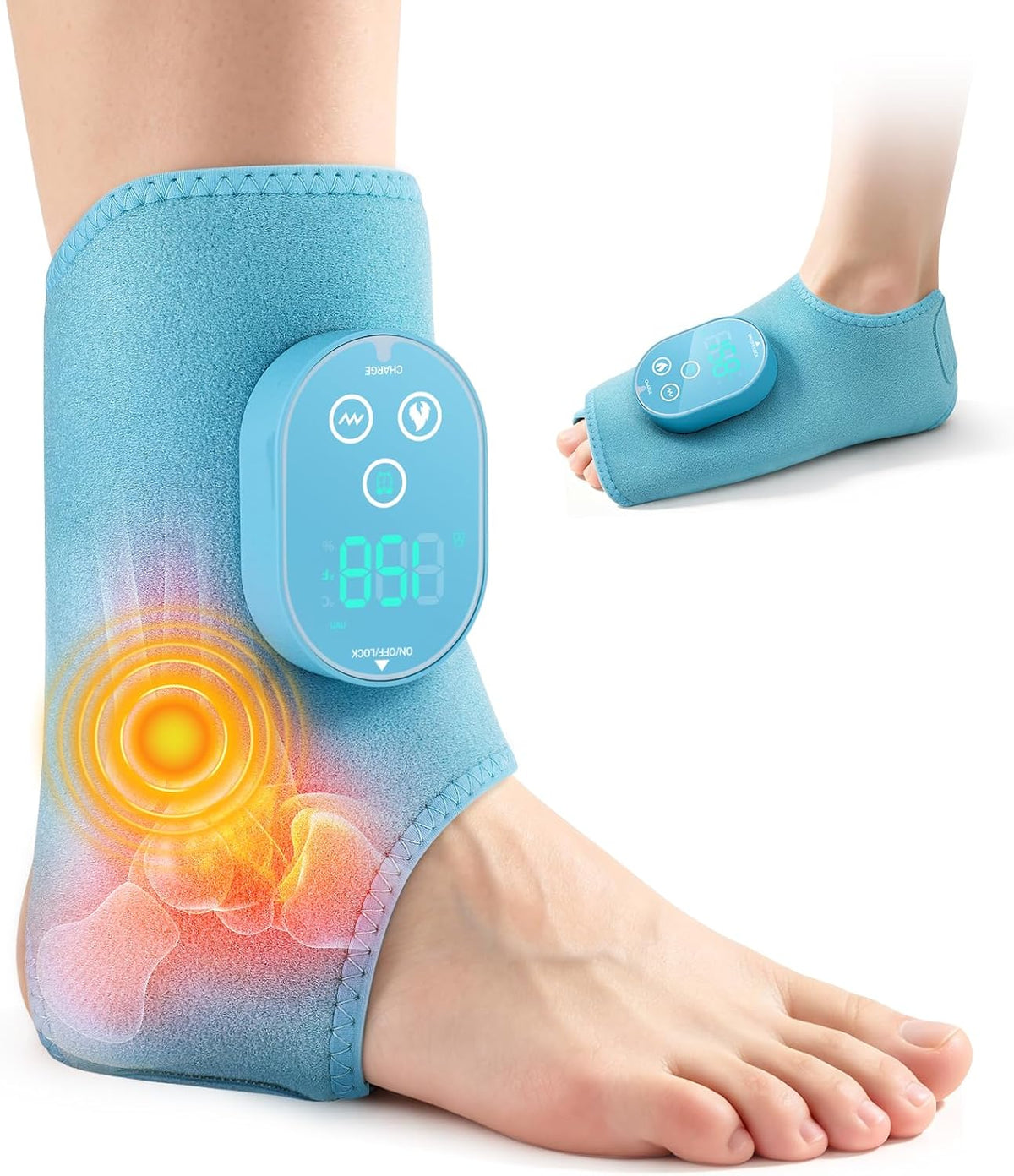 Masajeador de pies para neuropatía y alivio de la fascitis plantar