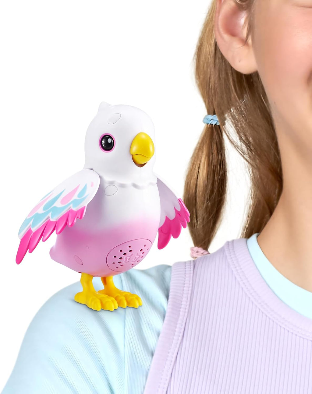 Pets Alive Polly El Pájaro Mágico de ZURU, Mascota Juguetónica Robotizada