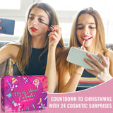 Calendario de Adviento de maquillaje 2025 para adolescentes, niñas,...