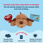 Snuggle Puppy Junior - Juguete de latido del corazón, comodidad relajante