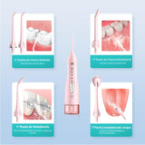 COSLUS Hilo Dental de Agua para Dientes: Irrigador Oral Portátil In...