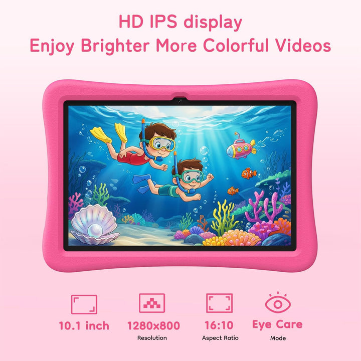 SVITOO Tablet para niños de 10 pulgadas, tabletas Android para niño...