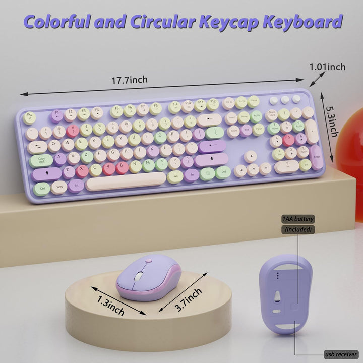 Teclado y mouse inalámbricos para máquina de escribir \u2013 Teclad...