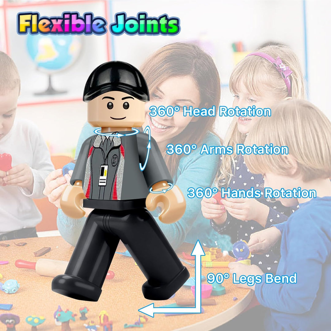 4BEE 24 piezas Mini Figuras de Bloques de Construcción