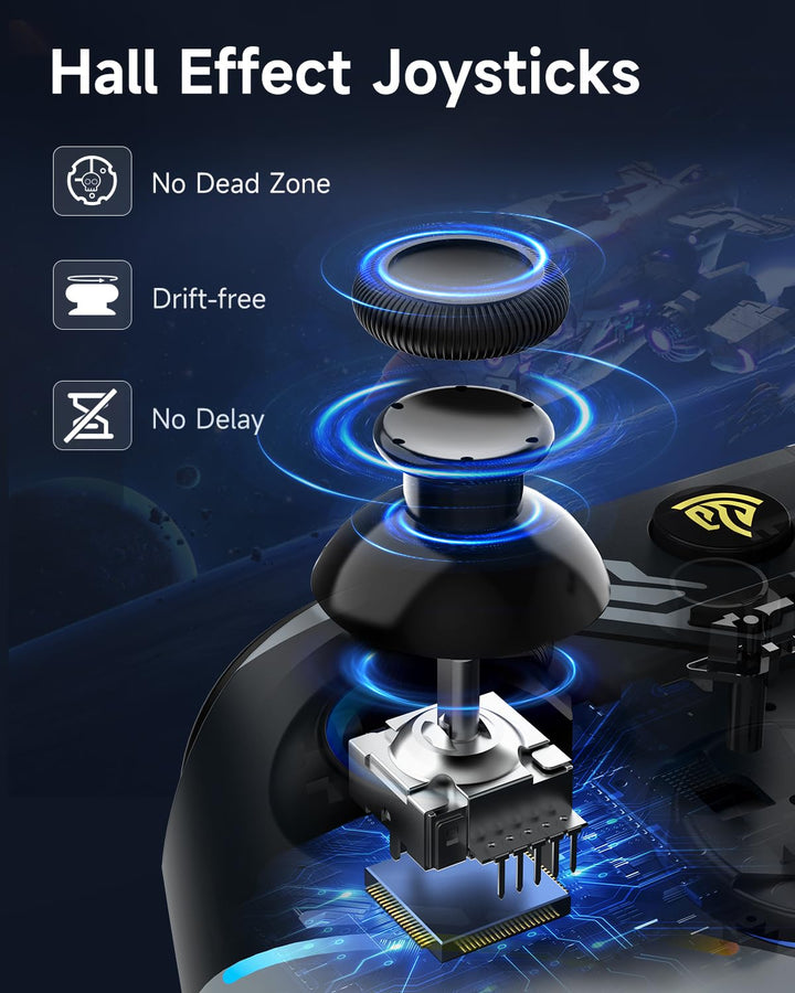 EasySMX X15 PC Controller - Enhanced Wireless Bluetooth Controller...