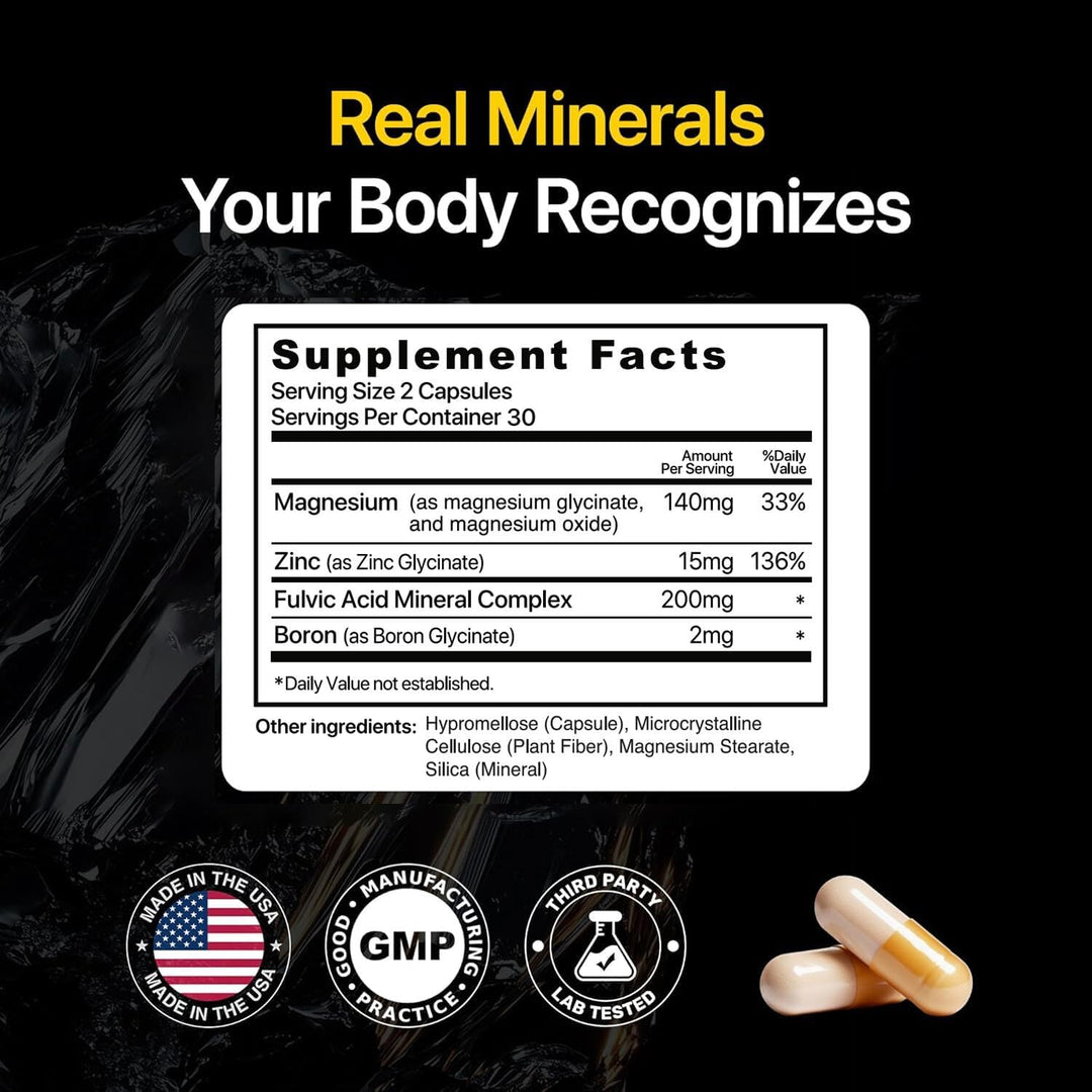 Menerals Multivitamínico para hombre \u2013 Potente suplemento mine...