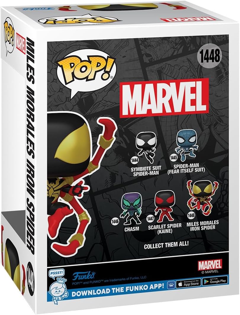 Funko POP Marvel Spider-Man Comics - Miles Morales Iron