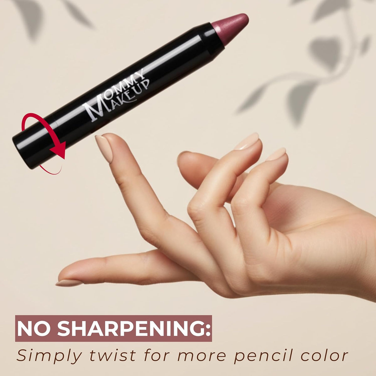 Mommy Makeup Triple Sticks Lápiz labial, rubor en crema y tratamien...