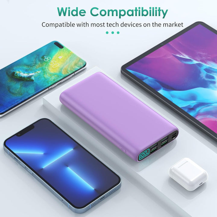 Cargador portátil de 38800 mAh, banco de energía con pantalla LCD,...