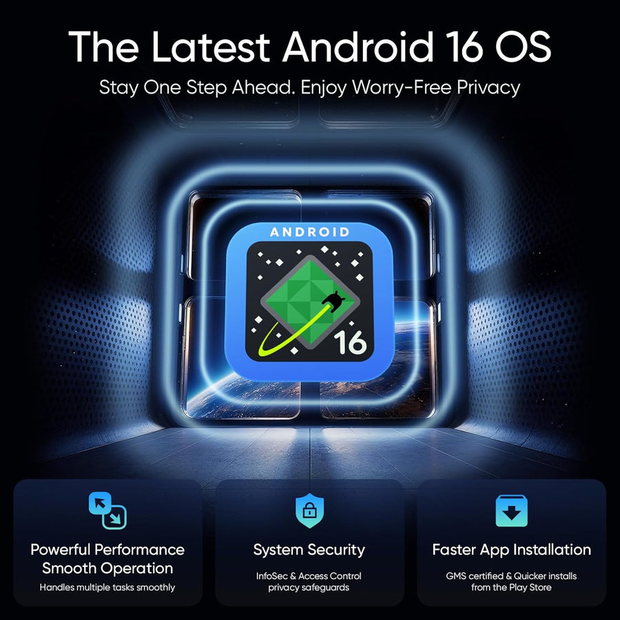 Tablet Android 16 con Gemini AI con frecuencia de actualización de...