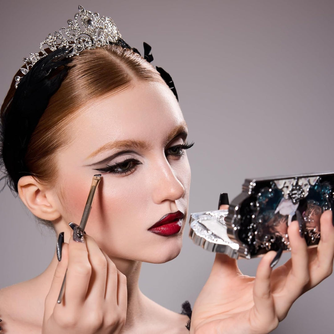 Flower Knows Swan Ballet Paleta de maquillaje de seis colores, pale...
