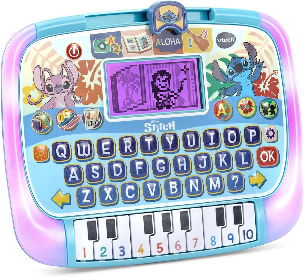 Tableta de aprendizaje VTech Disney Stitch para edades de 3 años en adelante