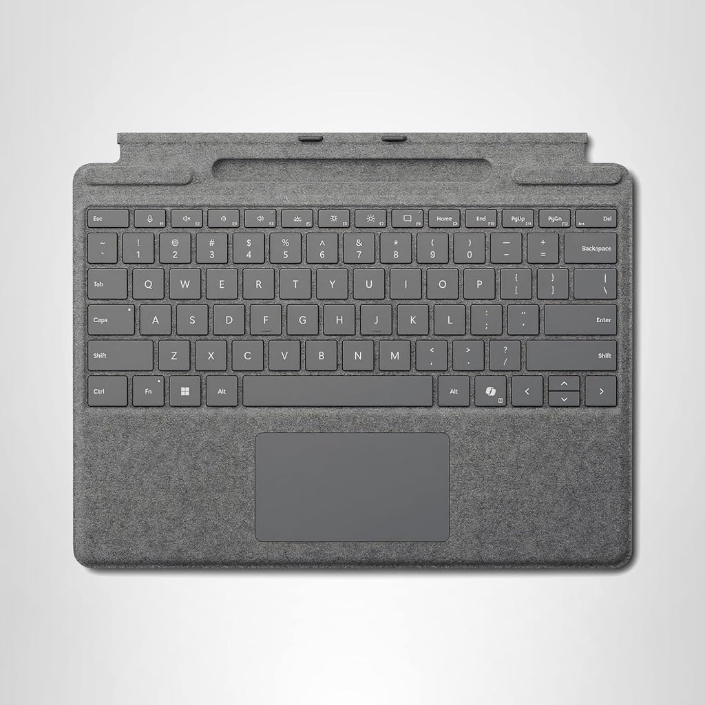 Microsoft Surface Pro Teclado para Surface Pro Copilot+ (11ª Edición), Directo, Platino