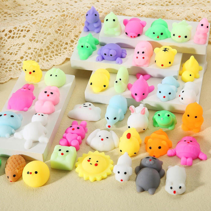 40 paquetes de juguetes esponjosos para niños, Kawaii Squishies, an...