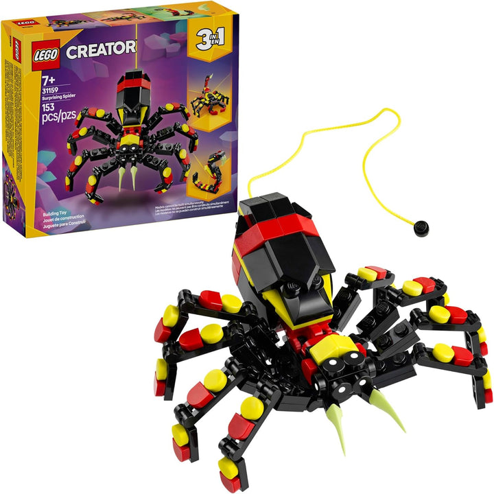 LEGO Creator 31159 - Juguete de araña sorprendente de