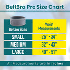 BeltBro Pro para hombres \u2013 Cinturón elástico sin hebilla BeltP...