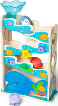 Melissa & Doug Rollables Wooden Ocean Slide Infant & Toddler Toy