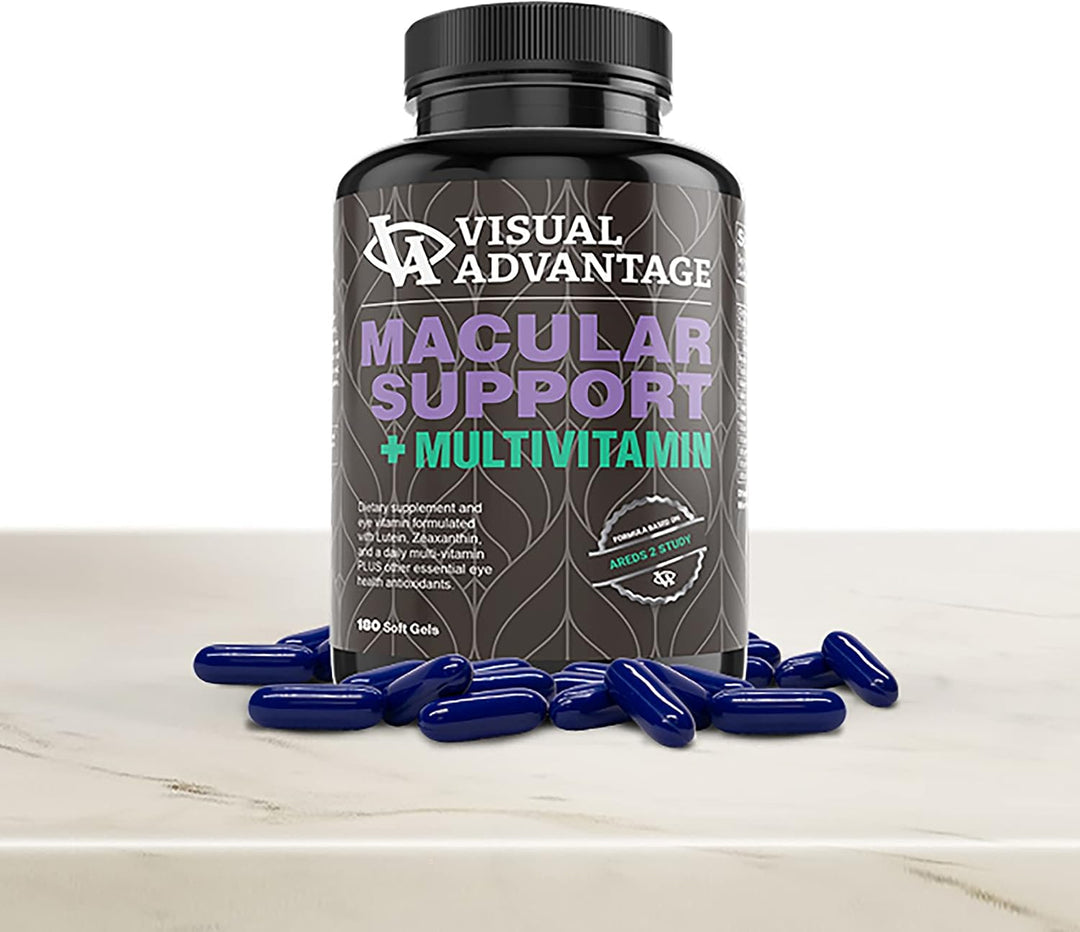 Visual Advantage Lunovus Macular Support Plus Multivitamínico basad...