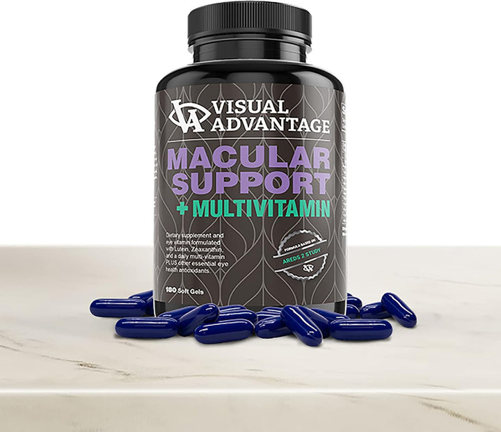 Visual Advantage Lunovus Macular Support Plus Multivitamínico basad...