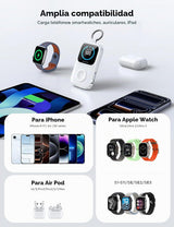 JOYROOM - Cargador portátil para Apple Watch, batería externa de 50...