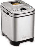Panificadora Cuisinart, Acero inoxidable, 12 programas, Hasta 2 lb