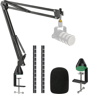 YOUSHARES - Soporte Rode Podmic con filtro pop - Brazo de pluma par...