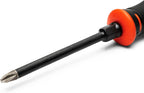 Crescent Juego de destornilladores de doble material con punta de diamante de 8 piezas con destornilladores Phillips y ranurados - CDT8PCSET
