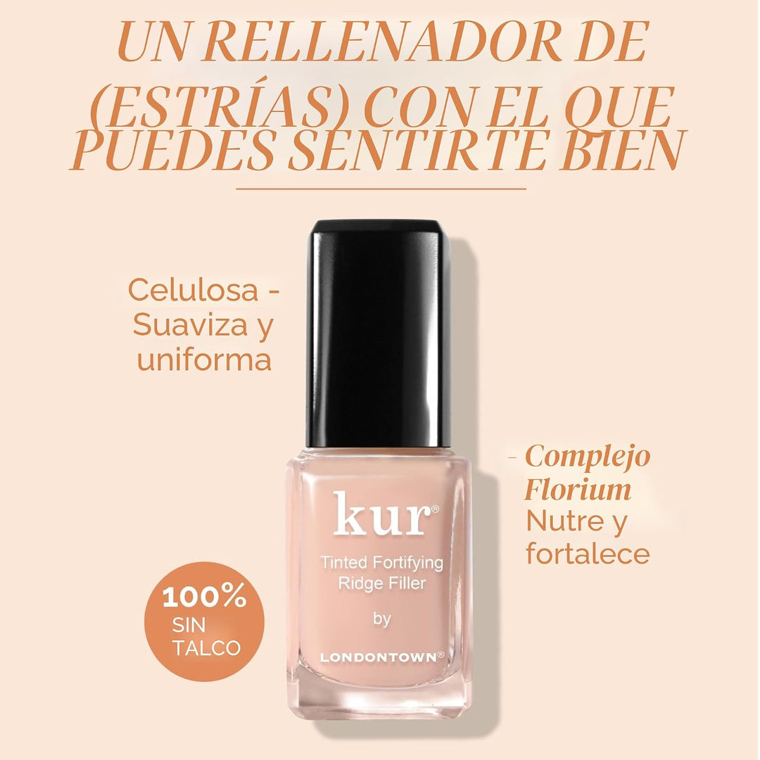 LONDONTOWN kur Nail Ridge Relleno | Relleno y fortalecedor de crest...