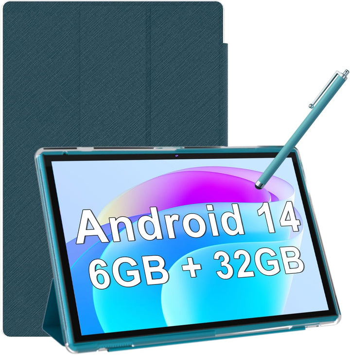 Tableta Android de 10 Pulgadas con Estuche y Lápiz Táctil Tabletas...