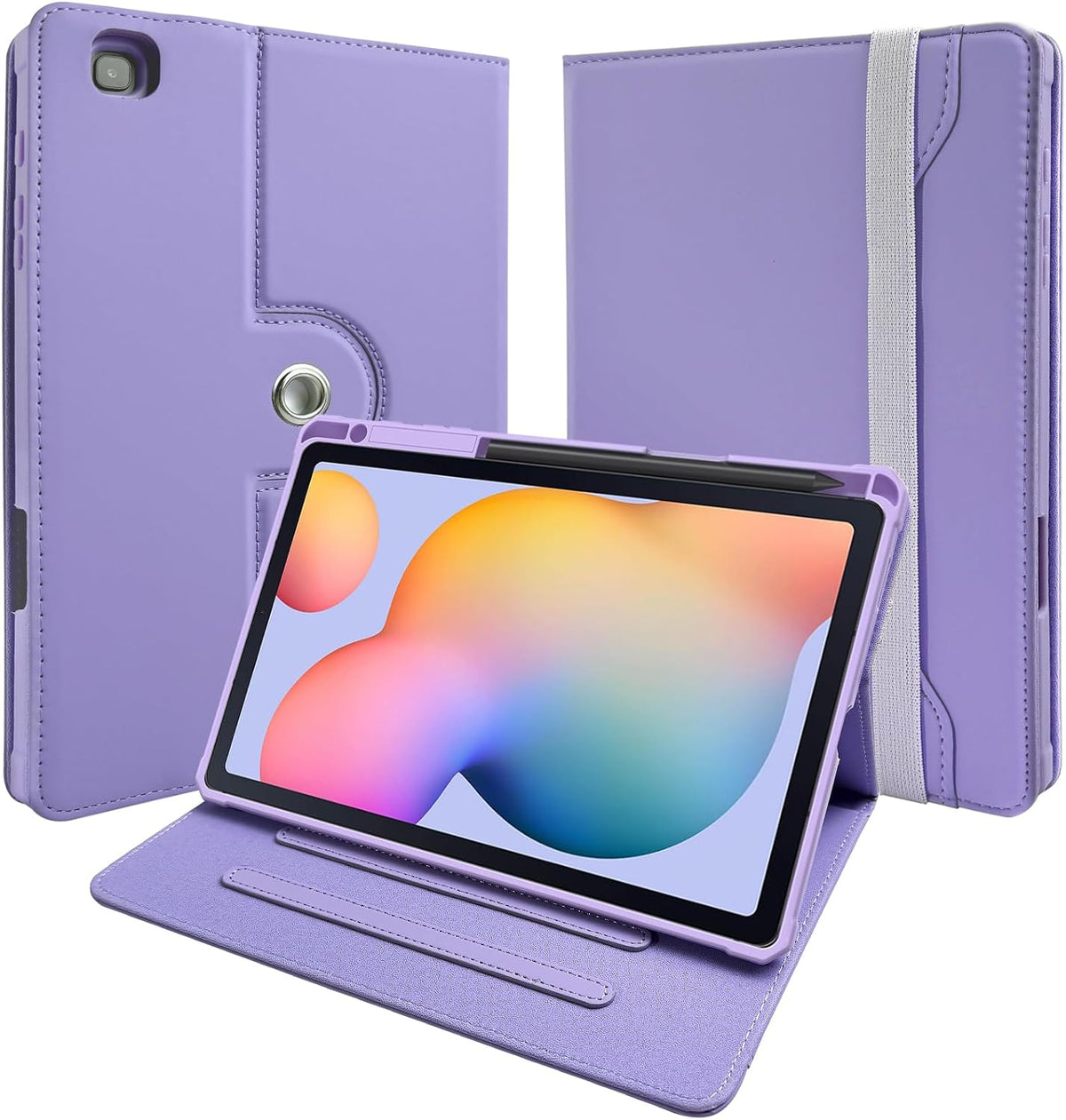 Funda Samsung Galaxy Tab S6 Lite, tableta 10.4 2024 2022 2020 - Púrpura