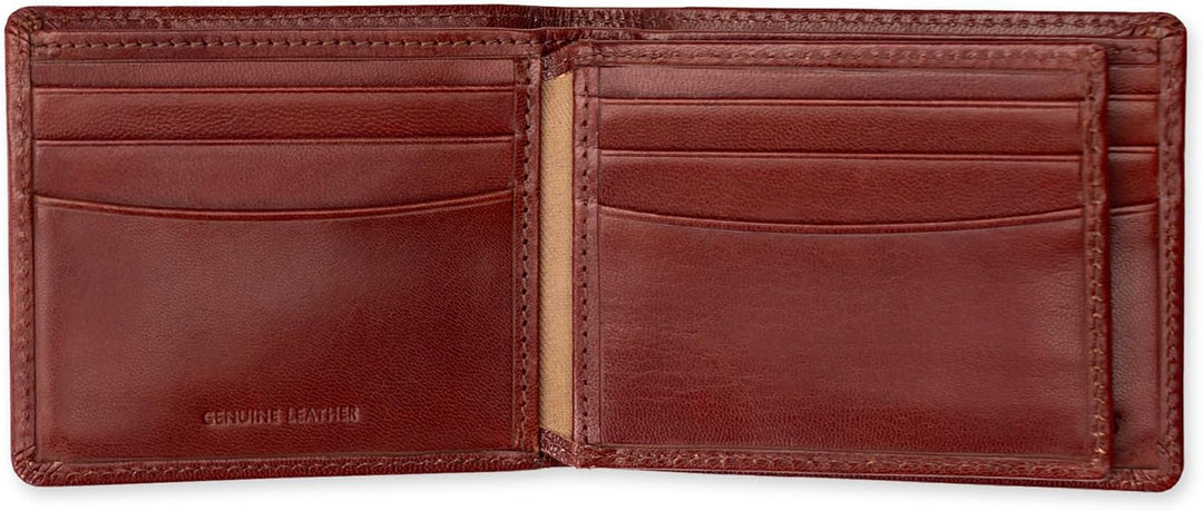 Dockers Mens piel Capacidad extra Slimfold Bifold Wallet
